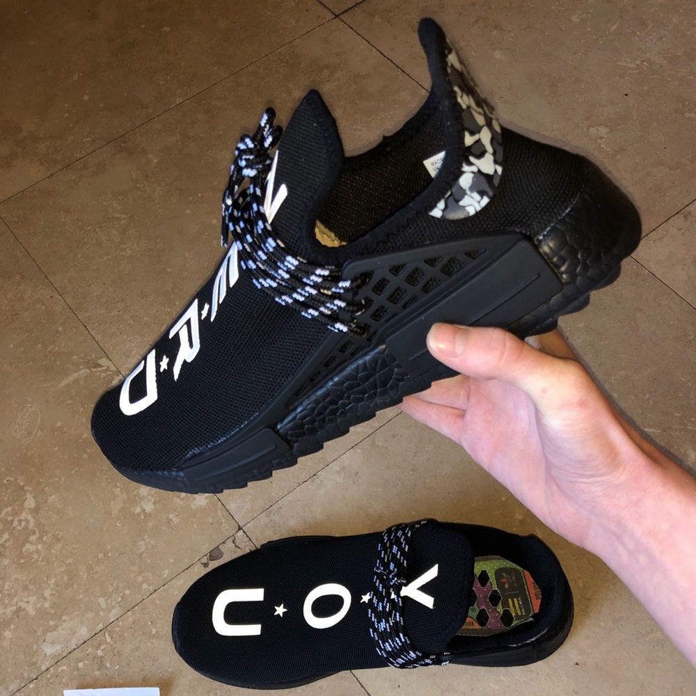 Adidas NMD HU Pharrell Y.O.U. N.E.R.D. Shoes